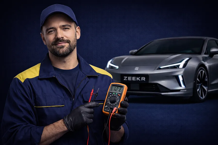Диагност электроники для электромобилей Zeekr