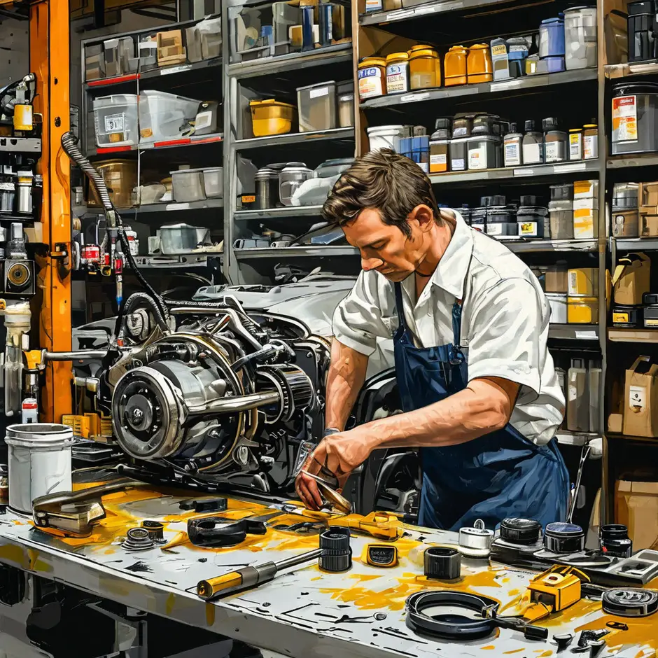 Замена масла в переднем редукторе ZEEKR 009